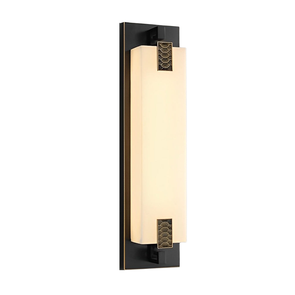 Outdoor Waterproof LED Copper Retro Exterior Wall Lights Sconces Lighting - Lamp Outdoor