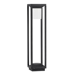 Adjustable Brightness LED Solar Path Lights Outdoor Black Modern Lawn Lamp - Lamp Outdoor