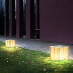 Square Grids Waterproof IP65 LED Black Modern Outdoor Lights Lawn Lamp - Lamp Outdoor