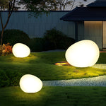 Adjustable LED Cobblestone Outdoor Lamp 3-Color Lighting for Gardens and Lawns - Lamp Outdoor