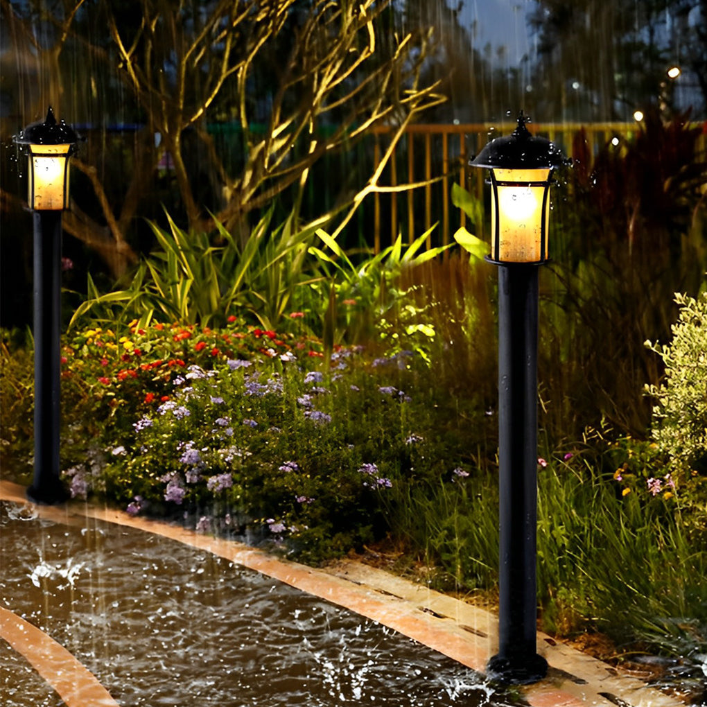 Classic Old England-Style Waterproof LED Garden Lamp - Lamp Outdoor