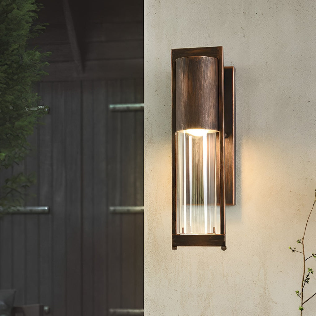 Antique Waterproof Glass Modern Outdoor Wall Sconce Lighting Wall Lamp - Lamp Outdoor