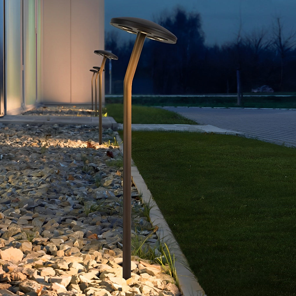 Charming Mushroom-Shaped LED Lawn Light Durable & Stylish Pathway Lighting - Lamp Outdoor