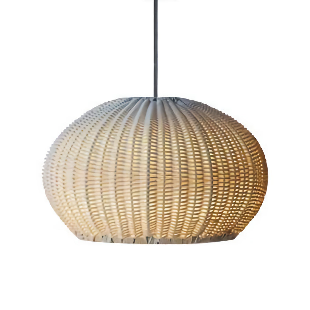 Lantern Shaped Waterproof Rattan Modern Outdoor Wall Lamp Chandelier - Lamp Outdoor