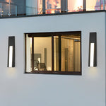 Minimalist LED Waterproof Black Modern Outdoor Wall Lamp Exterior Lights - Lamp Outdoor