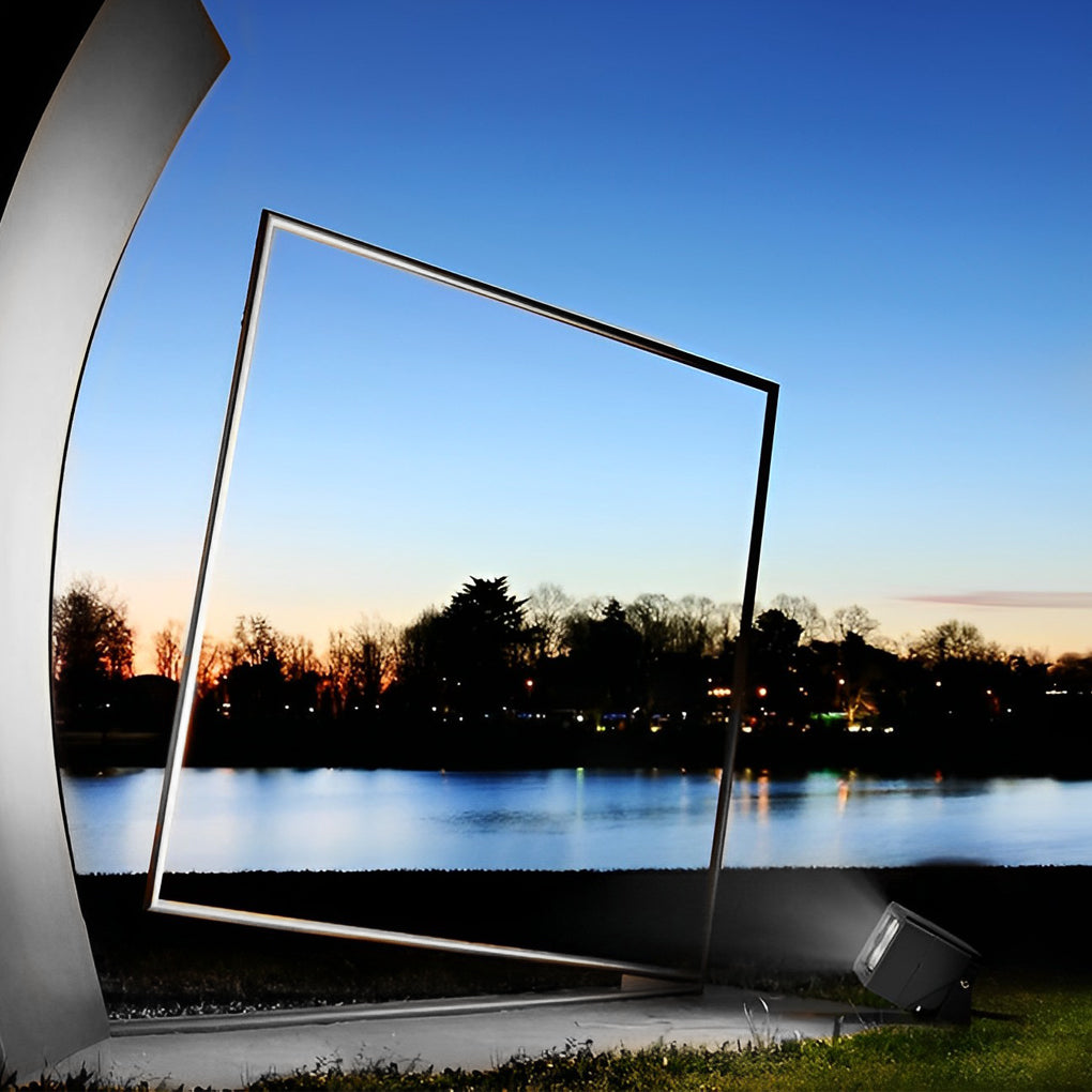 Adjustable Square Waterproof Colorful Spotlight Outdoor Wall Lights - Lamp Outdoor