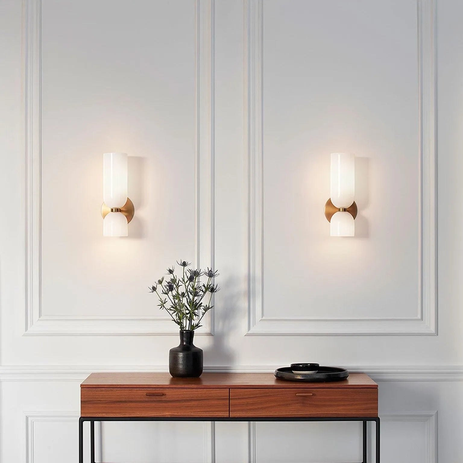 Solea Glass Wall Lamp Sconce - Lamp Outdoor