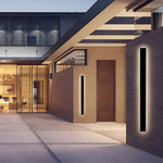 Black Long LED RGB Linear Lights Outdoor Waterproof Wall Lighting - Lamp Outdoor