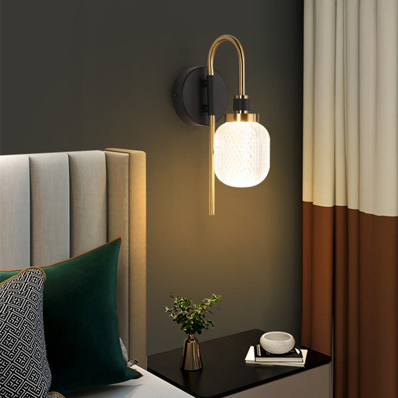 Ardo Modern Metal/Acrylic Wall Lamp, 2 Style - Lamp Outdoor