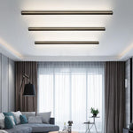 Long LED Linear Lights Dimmable RGB Black Minimalist Wall Lights - Lamp Outdoor