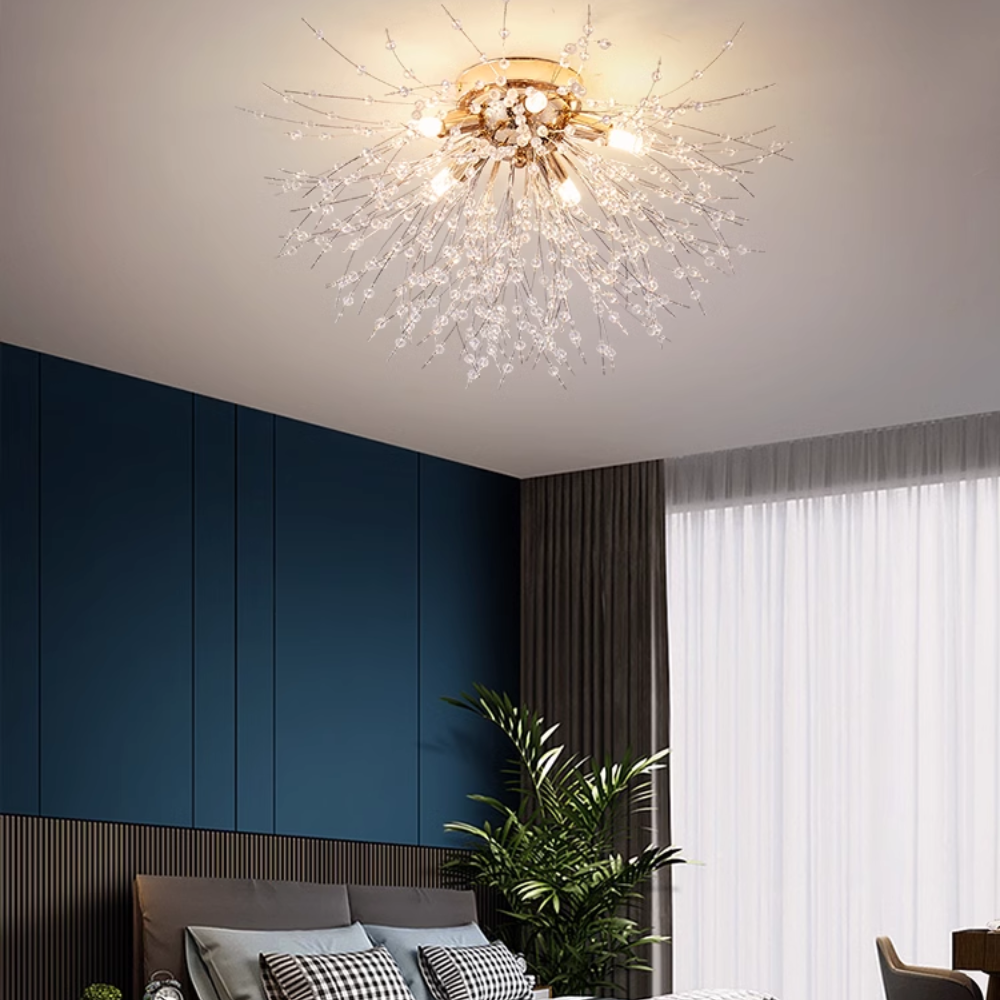 Kalia Vintage Pendant Light Dandelion firework - Lamp Outdoor