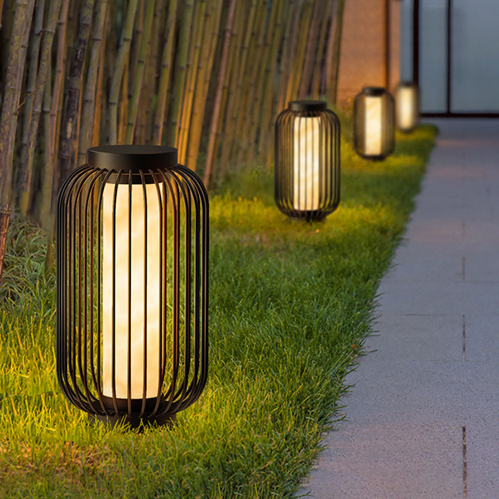 Ray Lantern Solar Rechargeable Outdoor Floor Lamp - Lamp Outdoor