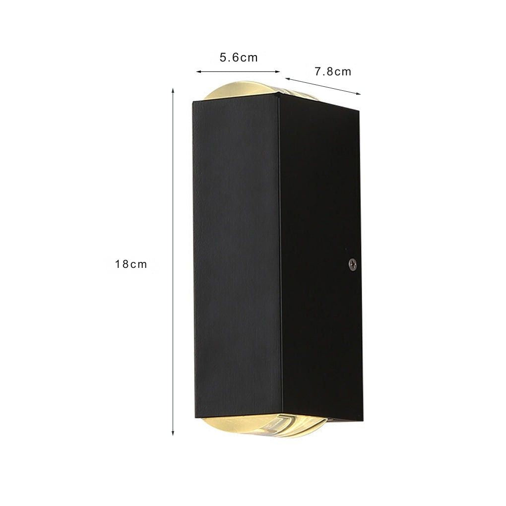 Janet Multipurpose Spotlight Aluminum Outdoor Wall Lights