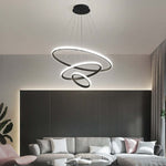 Zin Modern Ring Pendant Light, 2/3/4 Rings - Lamp Outdoor