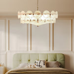 Aurora Chandelier Murano Glass Disc Vintage - Lamp Outdoor