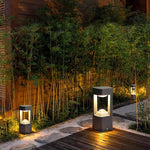 Ray Metal Triangular Hollow Outdoor Path Light - Lamp Outdoor