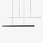 Orva Minimalist Classic Black & White Linear Pendant Light - Lamp Outdoor