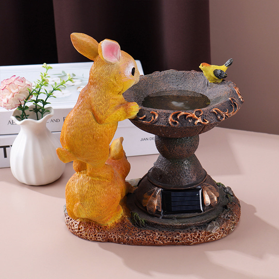 Resin Animal Solar Garden Lights - Lamp Outdoor