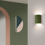 Cora Semi-cylindrical Resin Wall Lamp - Lamp Outdoor