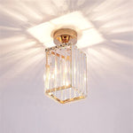 Stonel Modern Metal/Crystal Ceiling Light, 3 Colors - Lamp Outdoor