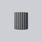 Cora Semi-cylindrical Resin Wall Lamp - Lamp Outdoor