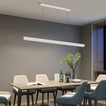 Orva Minimalist Classic Black & White Linear Pendant Light - Lamp Outdoor