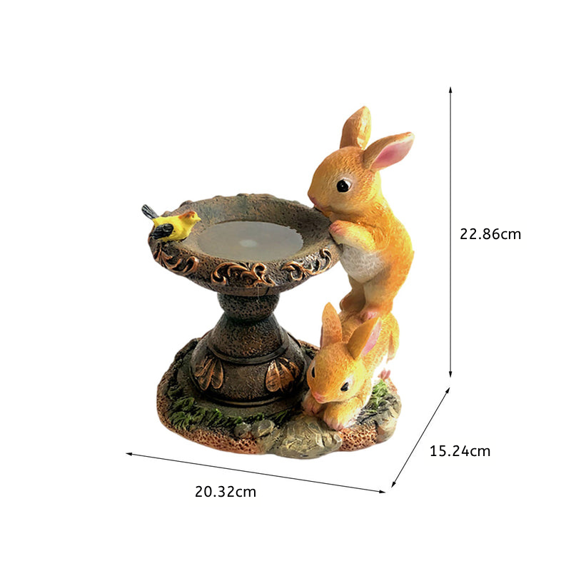 Karna Natural Animal Solar Resin Outdoor Lights