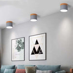 Jojo Cylindrical Flush Mount Ceiling Light - Lamp Outdoor