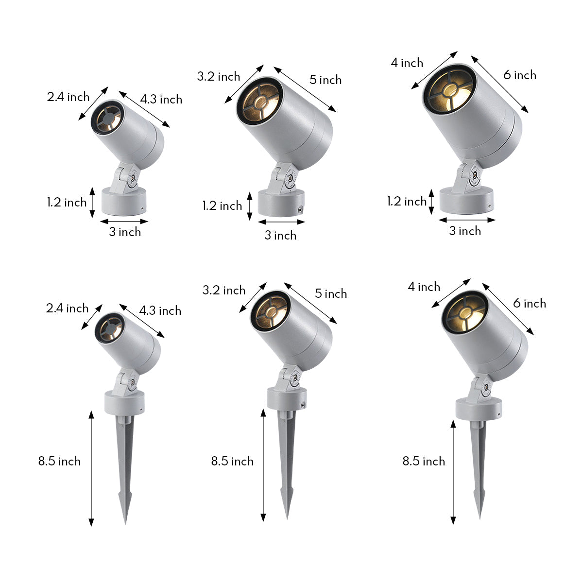 Garden Spot Lights Waterproof Modern Style - Lamp Outdoor