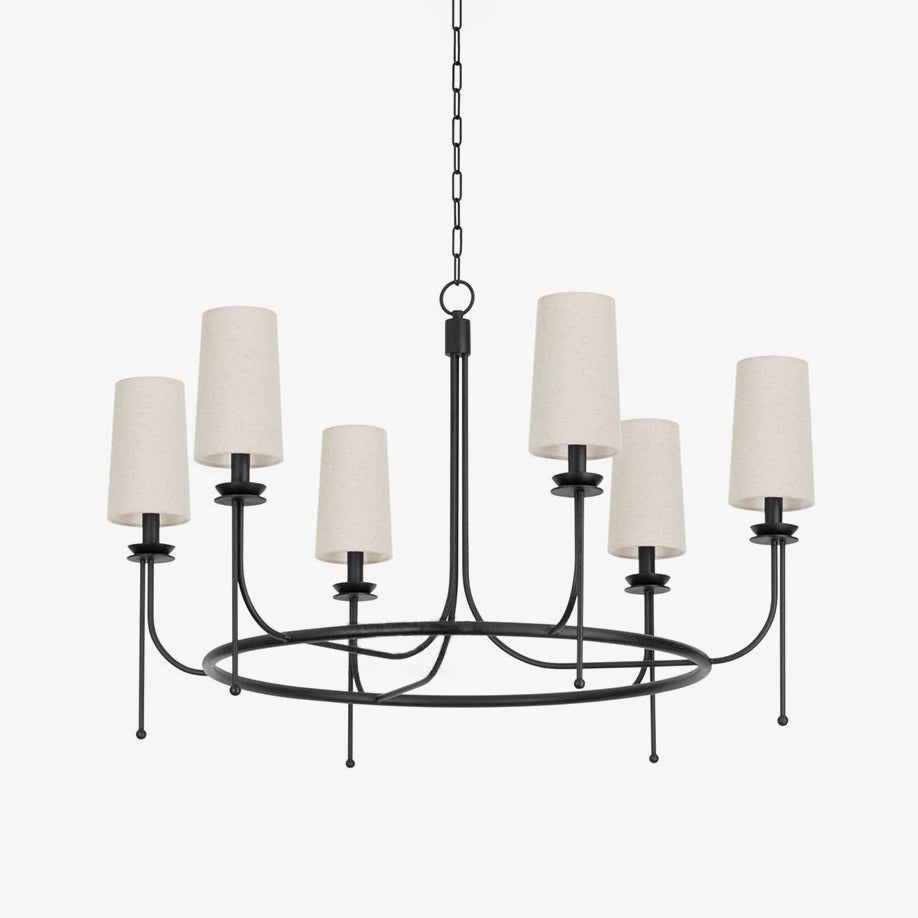 Yovaris Vintage Iron Chandelier - Lamp Outdoor