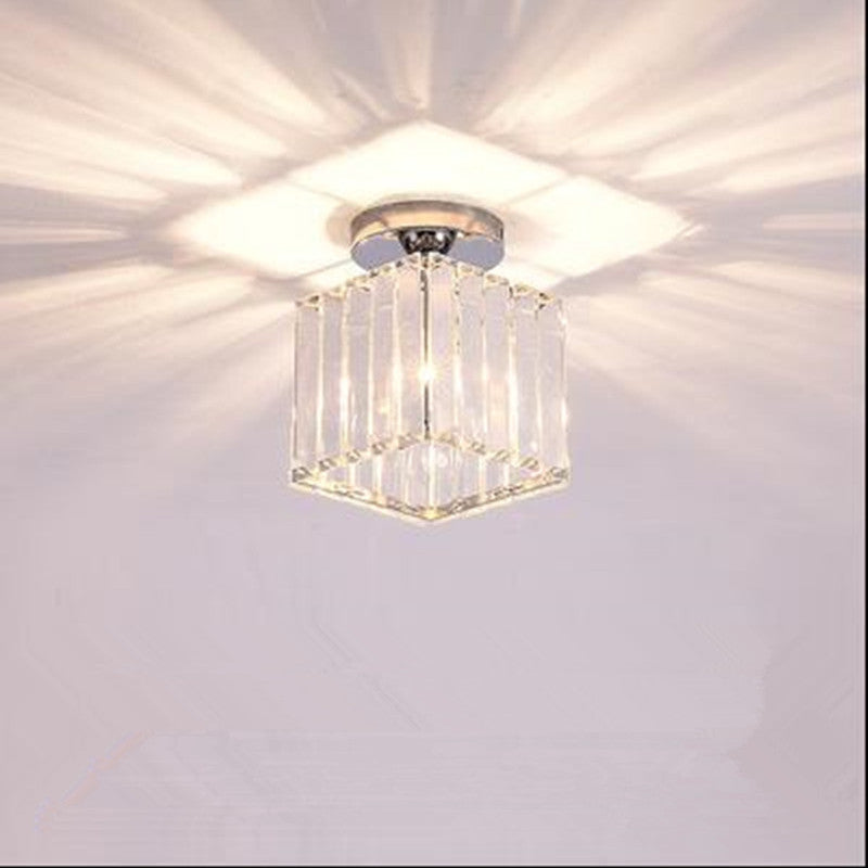 Stonel Modern Metal/Crystal Ceiling Light, 3 Colors - Lamp Outdoor
