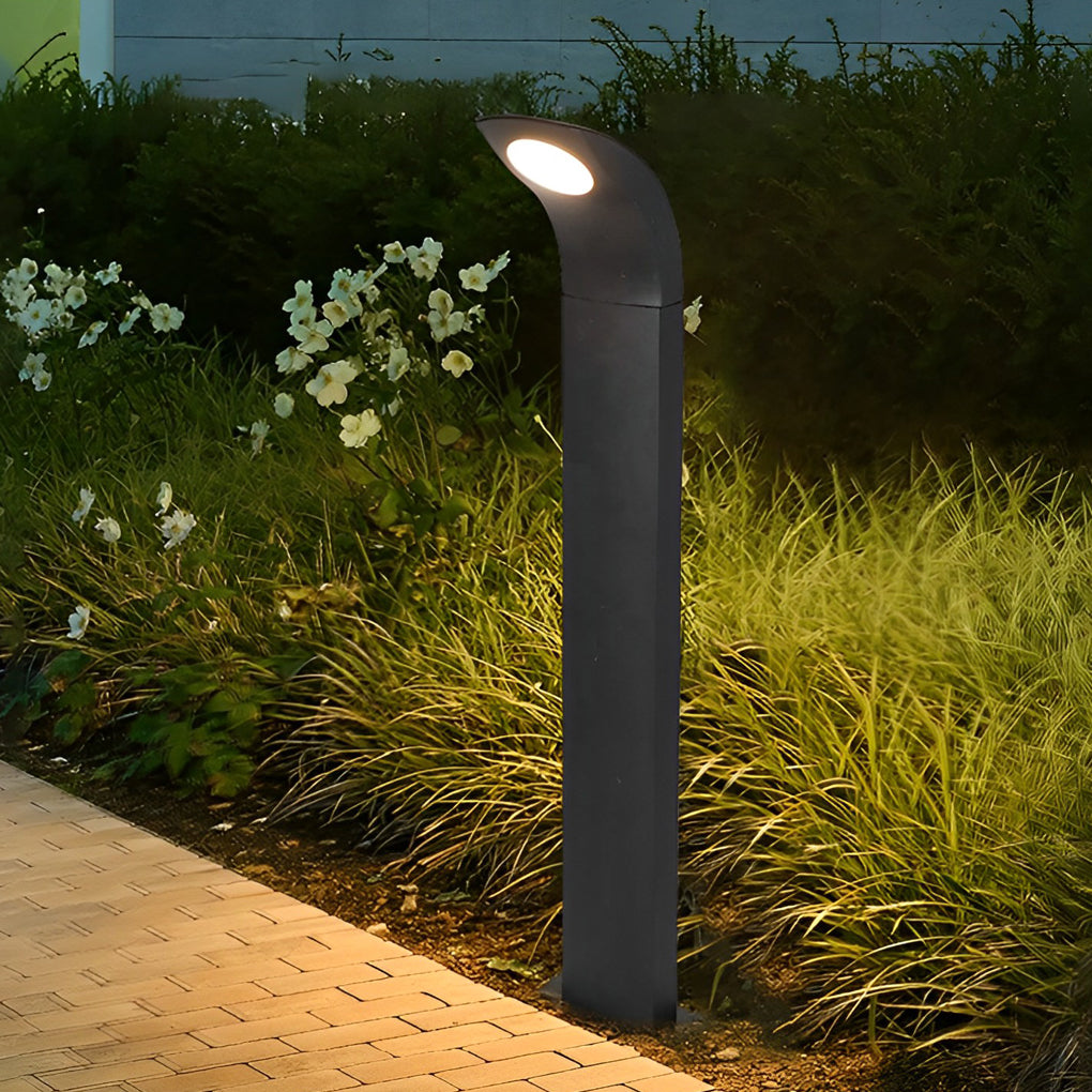 Curved Head COB LED Pathway Lights - Lamp Outdoor