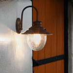 Creative Glass Metal LED Waterproof Modern Outdoor Wall Lamp Wall Sconce Lighting - Lamp Outdoor