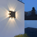 Four Way Wall Light Facade Light Outdoor LED 8W 4W 19W 6W Waterproof - Lamp Outdoor