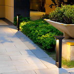 Elegant Door-Shaped LED Solar Pathway Lights - Lamp Outdoor