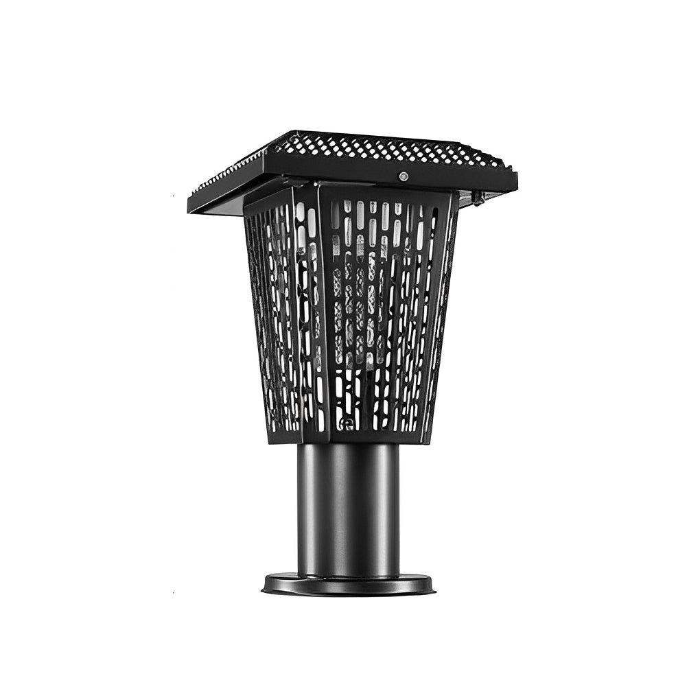 360° Multifunctional Solar Mosquito Killer Lamp with Waterproof, Dual Lighting Modes - Lamp Outdoor