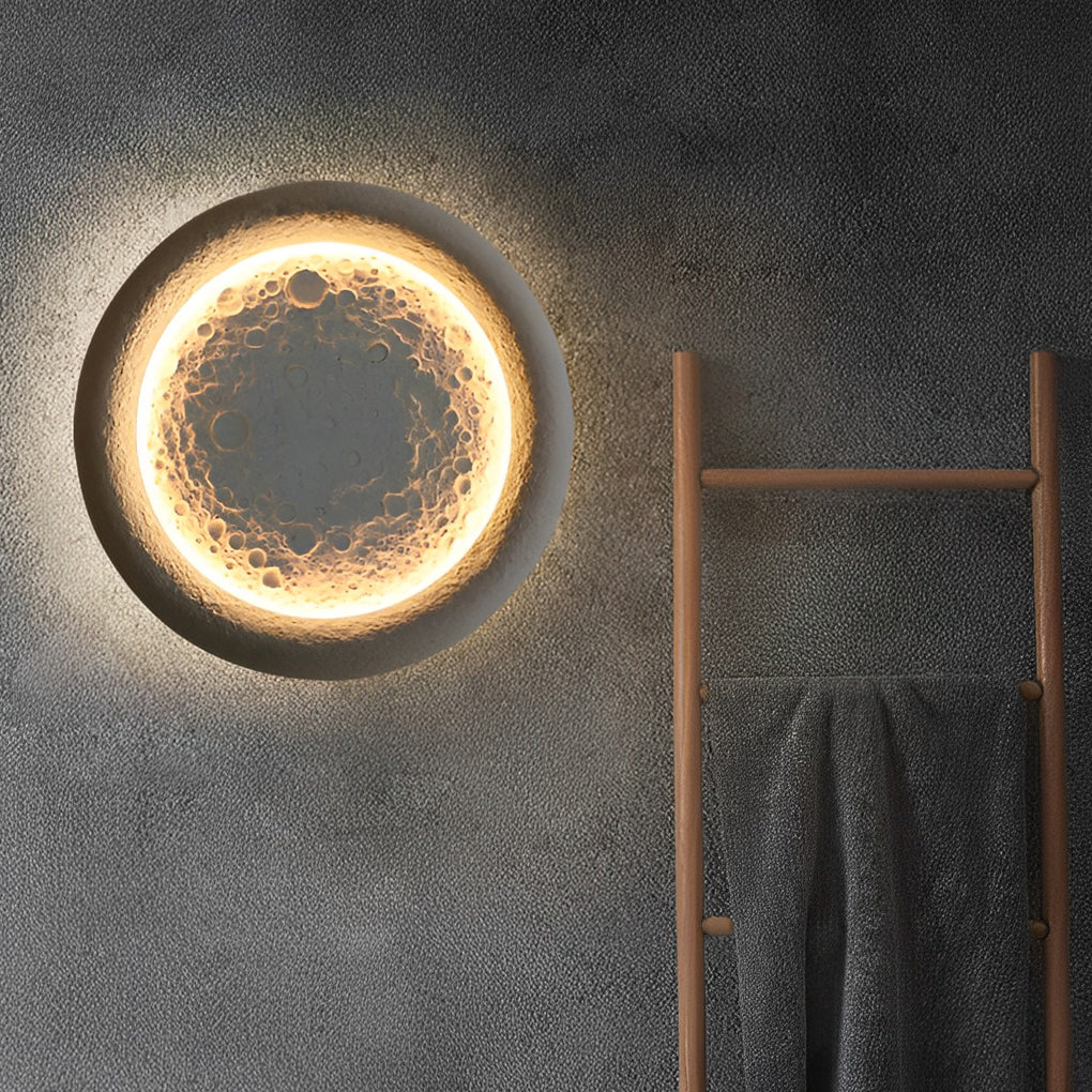 Moon Craters Design LED Waterproof Modern Outdoor Wall Lamp Exterior Lights - Lamp Outdoor