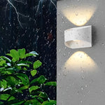 Unique Up and Down Lighting LED Waterproof Modern Exterior Wall Lights - Lamp Outdoor