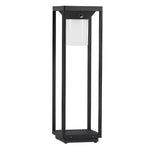 Adjustable Brightness LED Solar Path Lights Outdoor Black Modern Lawn Lamp - Lamp Outdoor