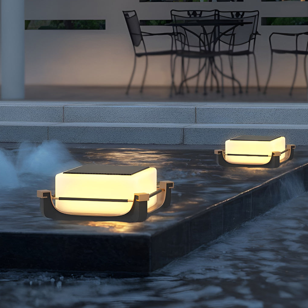 Waterproof LED Modern Solar Deck Post Lights Outdoor Fence Post Lights - Lamp Outdoor