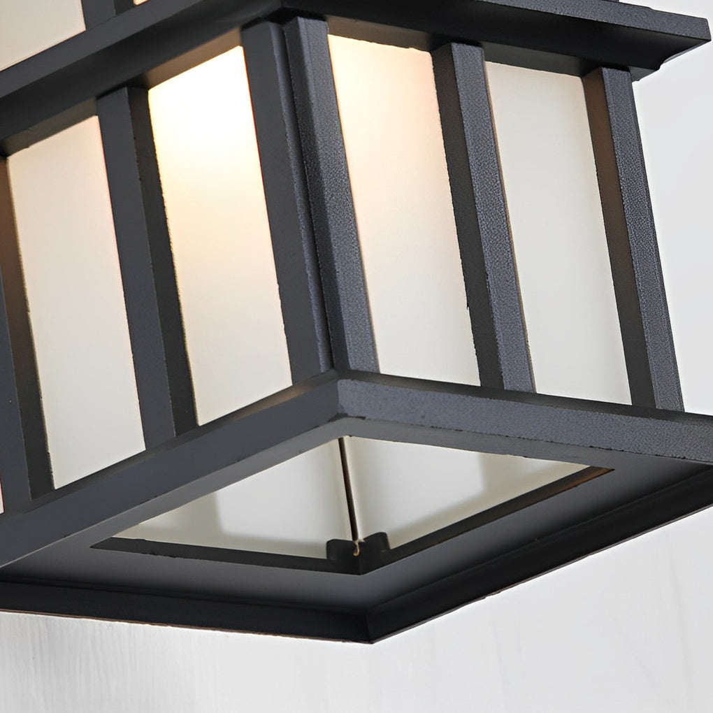 Outdoor Waterproof Aluminum Black European Style Exterior Wall Lights - Lamp Outdoor