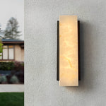 Rectangular Metal LED Waterproof Black Modern Outdoor Wall Lights - Lamp Outdoor