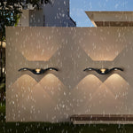 Outdoor Seagull Creative Wavy Wall Mounted Up Down LED Lighting - Lamp Outdoor