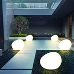 Adjustable LED Cobblestone Outdoor Lamp 3-Color Lighting for Gardens and Lawns - Lamp Outdoor