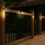 Hallf Moon 12-36V Low Voltage LED Deck Downward Lighting Wall Mounted Step Lights - Lamp Outdoor