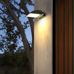 Curved Outdoor Waterproof LED Black Modern Minimalist Wall Lamp Exterior Lighting - Lamp Outdoor