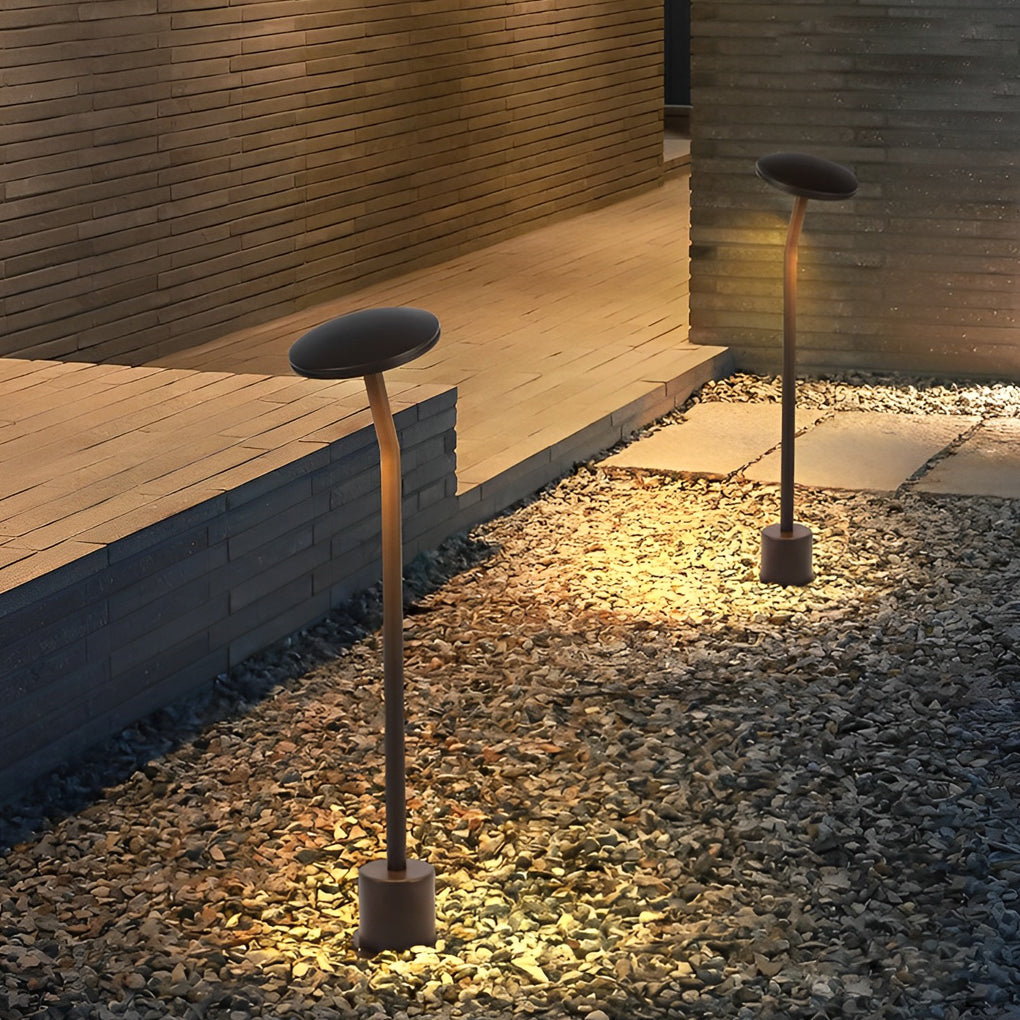 Charming Mushroom-Shaped LED Lawn Light Durable & Stylish Pathway Lighting - Lamp Outdoor