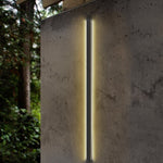 Long Linear LED Waterproof Black Minimalist Outdoor Wall Lights Exterior Lights - Lamp Outdoor