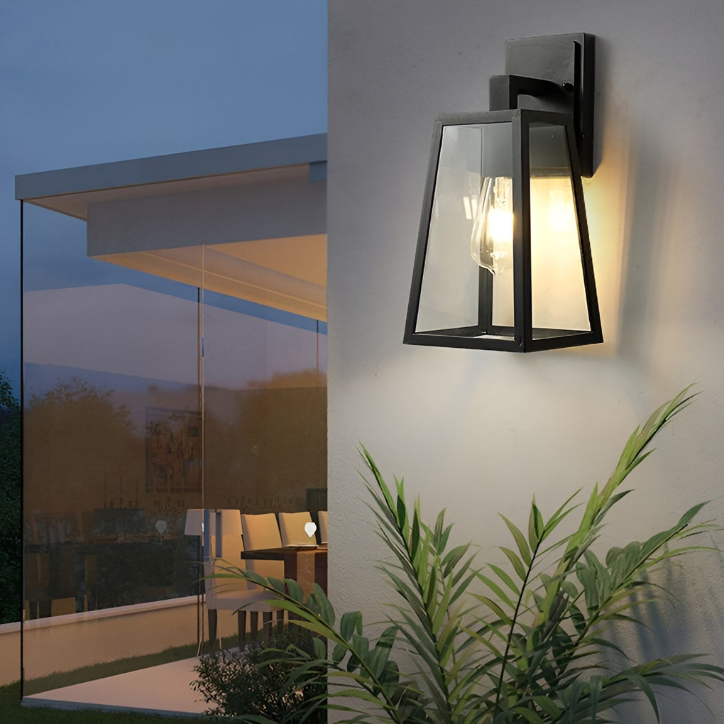 Trapezoidal Waterproof LED Vintage Outdoor Wall Light Wall Sconce Lighting - Lamp Outdoor