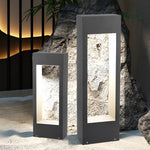 Rectangular Frame Slim LED Lawn Light Sleek and Durable Outdoor Illumination - Lamp Outdoor